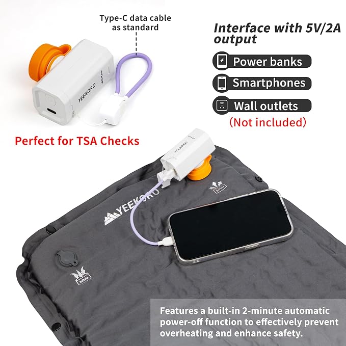 Inflatable Seat Cushion, Porous Design Sitting Pad, Air Seat Cushion, Portable Seat Cushions for Airplane Wheelchair Office Camping - Image 5