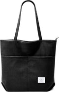 KALIDI Women Corduroy Tote Bag Zipper Casual Tote's Handbag Big Capacity Shoulder Bag with Pockets by KALIDIFANCYFOREST