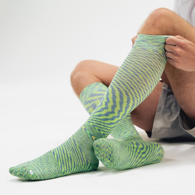 Wellness Compression Socks for circulation, swelling, deep vein thrombosis and calf cramps | 15-20mmHg - Image 6