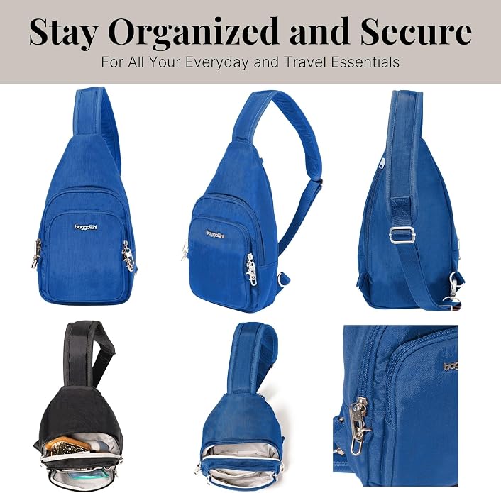 Baggallini Securtex Anti-Theft Daytripper Sling - Image 8