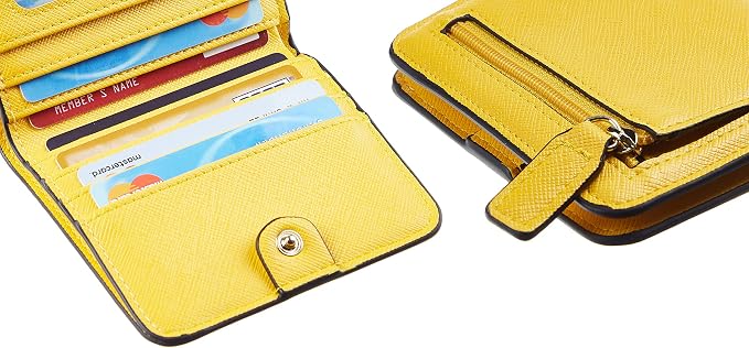 Toughergun Women’s Small Slim Leather Wallet with RFID Protection, Compact Bifold Mini Purse with Clear ID Window - Image 7