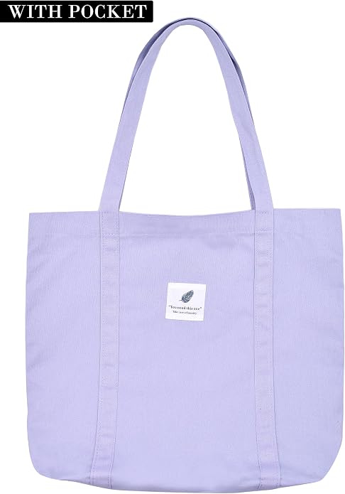 TeeYee Women Tote Bag Foldable Shoulder Bag for Travel Work | Solid Color Shopper,Lightweight & Portable,Wide & Reinforced Handles,Multi-Purpose Use,Soft & Sturdy,Machine Washable - Image 6