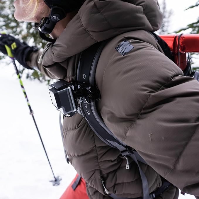 Peak Design POV Kit V2, Action Camera Mount, Low Profile and Quick Connecting, Mounts Action Cameras to Backpacks, Belts and Straps, Adjustable and Secure, Requires Capture Camera Clip - Image 8