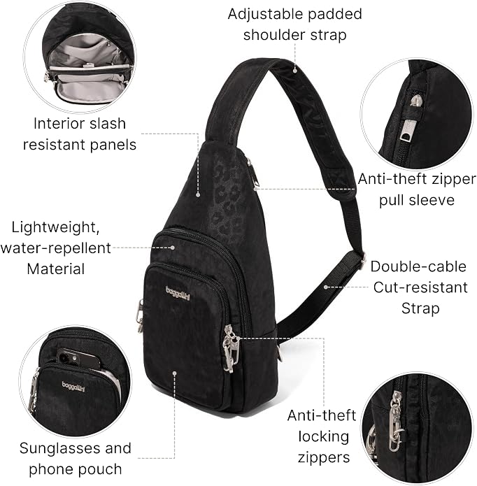 Baggallini Securtex Anti-Theft Daytripper Sling - Image 4