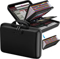 ENGPOW Fireproof Document Box with Lock & 25-Pocket Accordion File Folder | Fire&Water Resistant,Hard Case File Organizer with Handle,Portable Home Office Safe Storage for Important Documents,Laptop by ENGPOW