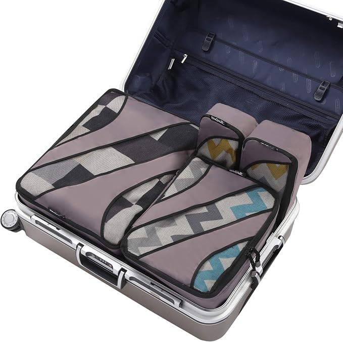 BAGAIL 6 Set Packing Cubes,Travel Luggage Packing Organizers - Image 5