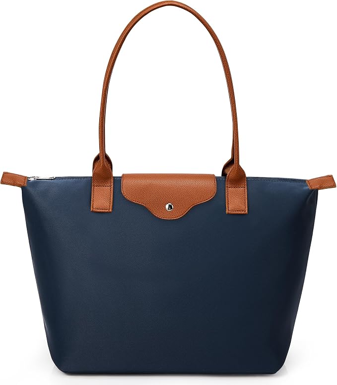 KALIDI Tote Bag for Women Nylon Top-Handle Purse,Large Capacity Shoulder Hobo handBag with Zipper Leisure Foldable Weekend by KALIDIFANCYFOREST