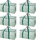 BALEINE 6-Pack Oversized Moving Bags with Reinforced Handles, Heavy-Duty Storage Tote for Clothes, Moving Supplies (Antique Folidage, 6-Pack) by BALEINE