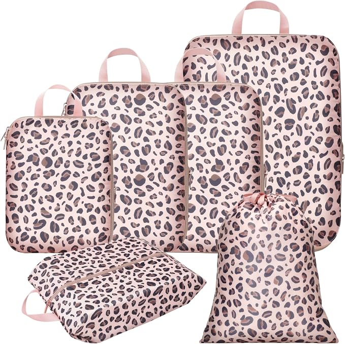 Cambond Compression Packing Cubes for Travel Women - Lightweight Luggage Organizers Bag Packing Cubes for Carry on Suitcases by Cambond