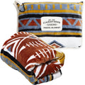 Carstens, Inc. Travel Blanket, Premium Compact 2-in-1 Airplane Blanket/Pillow, Arrowhead Earth by Carstens