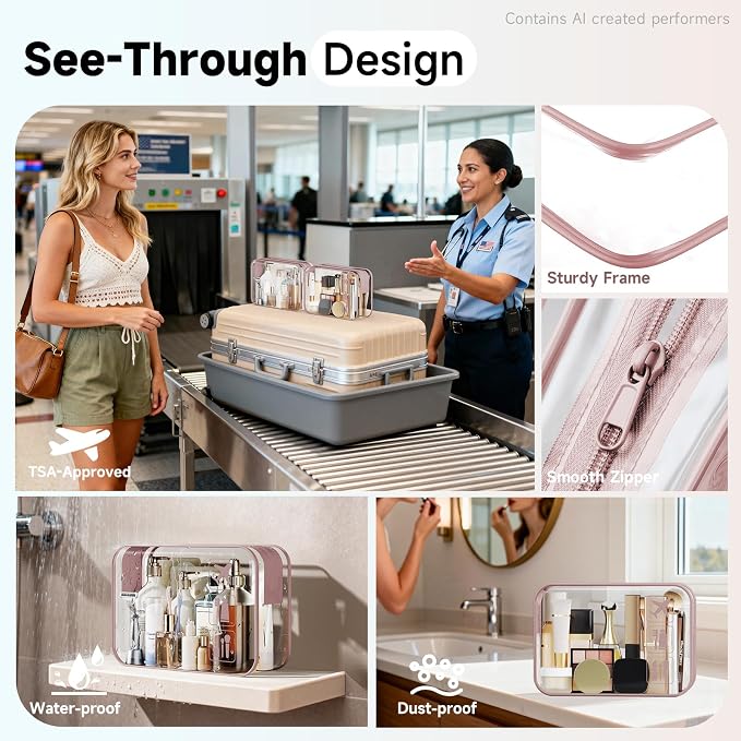 OlarHike 9 Set Packing Cubes for Travel,Gifts for Women Mom,Anti-Tearing Suitcase Organizer,with Over 1000 pcs Mesh Holes,Vacation Essentials & Accessories for Cruise Ship - Image 3