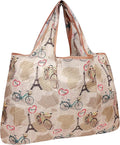 allydrew Large Foldable Tote Nylon Reusable Grocery Bags by allydrew