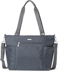 Baggallini Essential Laptop Tote - Work Tote Bag with Laptop Sleeve - Lightweight Travel Crossbody Shoulder Bag for Women by baggallini