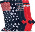 hello momoya Compression Socks for Women Men Circulation Knee High 8 Pairs for Nurses, Running, Travel, Athletic by HELLOMOMOYA