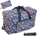 22" Foldable Large Travel Duffel Duffle Bag Sports Gym Tote Bag For Women Overnight Carryon Weekend Bag Shoulder Bag Water Resistant by Unknown