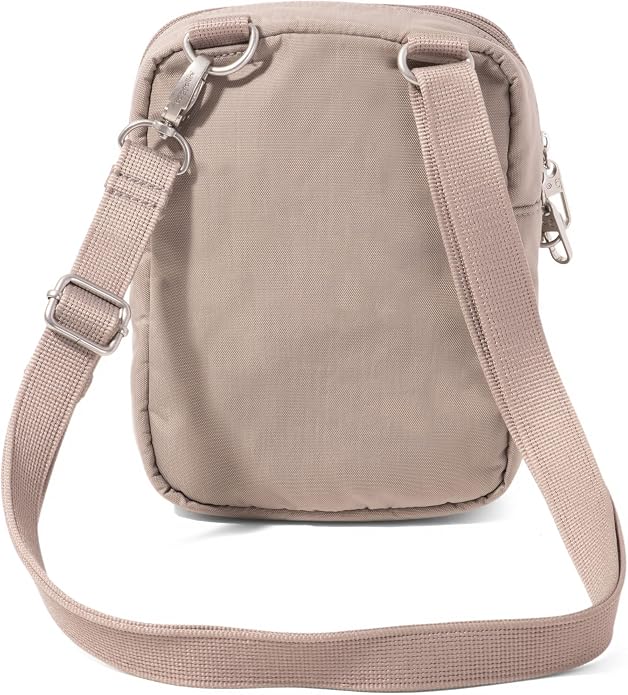 Baggallini Securtex® Anti-theft Mini Everything Crossbody Bag, 6.3"x8.25" Rfid, Locking Zippers & Cut-resistant Strap - Image 8