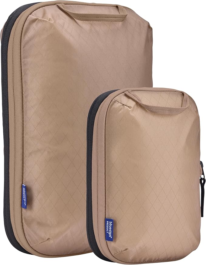 Thule Compression Packing Cube Set, Includes Size Small & Medium, Semitransparent Fabric, Easy to Pack - Image 4