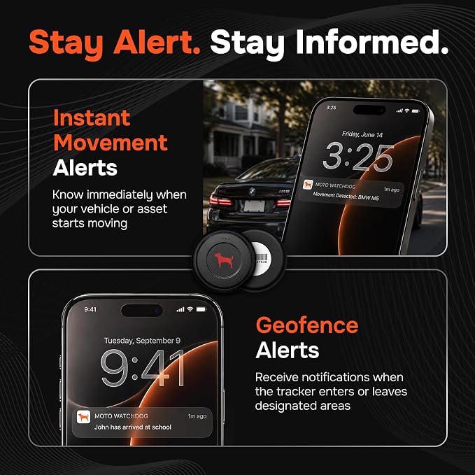 GPS Tracker for Vehicles, No Monthly Fee, No Subscription | Up to 1-Month Battery, Real-Time Location, Speeding Monitoring, Route History, Geofence - Image 5
