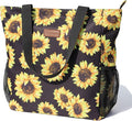 ESVAN Original Floral Water Resistant Large Tote Bag Shoulder Bag for Gym Beach Travel Daily Bags Upgraded by ESVAN