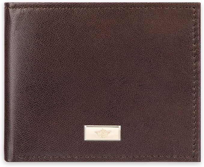 Dockers Men's Bifold Leather Wallet - Thin Slimfold RFID Blocking Security Smart Extra Capacity by Dockers