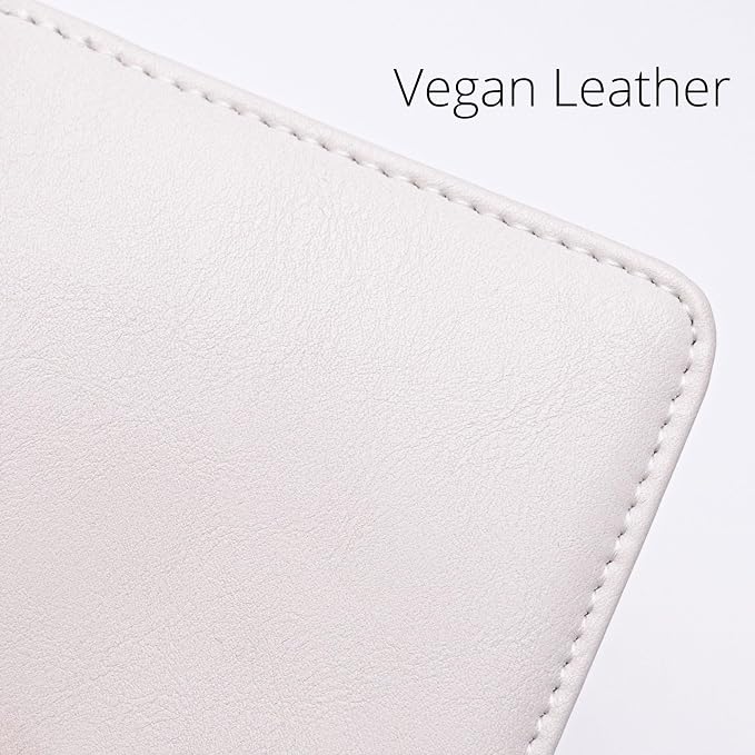 Alldaily Small RFID Wallet for Women Slim Compact Bifold Pocket Ladies Travel Mini Purse (White) - Image 5