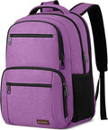BIKROD Backpack for Girls Women, School Backpack for Teen Boys, Lightweight Casual High School Bookbag, Daily-use Travel Laptop Backpack Fits 15.6 Inch Notebook by PRISTINEBAGUS
