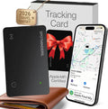 SPOTMINDERS Apple MFi Certified Wallet Tracker Card for Travel - Works with Apple Find My, IP68 Waterproof Rechargeable Tracking Card for Wallet Luggage Passport Purse - Ultra Slim 0.07in Item Finder by Spotminders