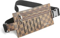 Luxury Travel Wallet – Hidden Money Belt, RFID-Blocking, Anti-Theft Passport Holder for Men & Women (Brown) by Unknown