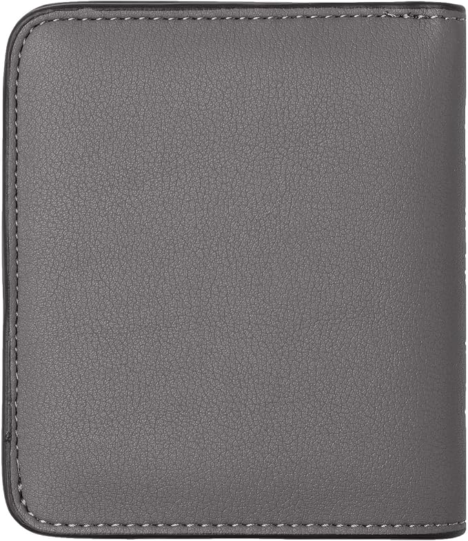 Toughergun Women’s Small Slim Leather Wallet with RFID Protection, Compact Bifold Mini Purse with Clear ID Window - Image 4