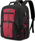 LOVEVOOK Large Laptop Backpack for Men,17.3Inch Heavy Duty Travel Backpack | TSA-Friendly with Anti-Theft,Carry On Flight Approved,College Work Bookbag,Water Resistant Business Backpack for Men Women by LOVEVOOK