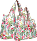 allydrew Large Foldable Tote Nylon Reusable Grocery Bags by allydrew