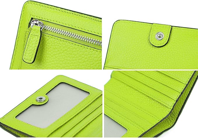 Small Leather Wallet for Women, Ladies Credit Card Holder RFID Blocking Women's Mini Bifold Pocket Purse - Image 7