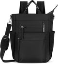 Sherpani Soleil, Anti Theft Convertible Backpack, 3 in 1 Tote, Crossbody Purse, 18L Travel Bag, Fits 13” Laptop (Carbon Signature) | 18L Travel Shoulder Bag, Everyday Crossbody Purse, RFID Protection, Business Daypack, Travel Gift for Women, Fits 13" L... by SHERPANI