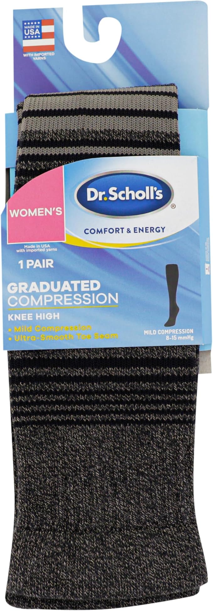 Dr. Scholl's womens Graduated Compression Knee High Socks - Comfort and Fatigue Relief - Mild 8-15 Mmhg - Image 4