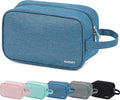 Narwey Travel Toiletry Bag for Women Traveling Dopp Kit Men Travel Bag for Toiletries Cosmetic Bag Makeup Bag Medicine Bag for Traveling (Navy Blue) by Narwey