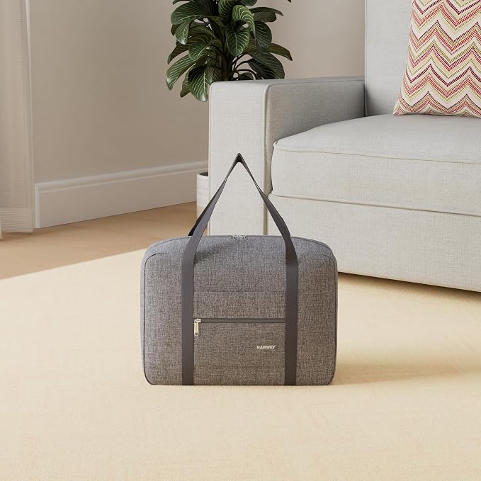 For Spirit Airlines Personal Item Bag Foldable Travel Duffel Bag Tote Carry on Luggage Duffle Overnight for Women and Men - Image 2