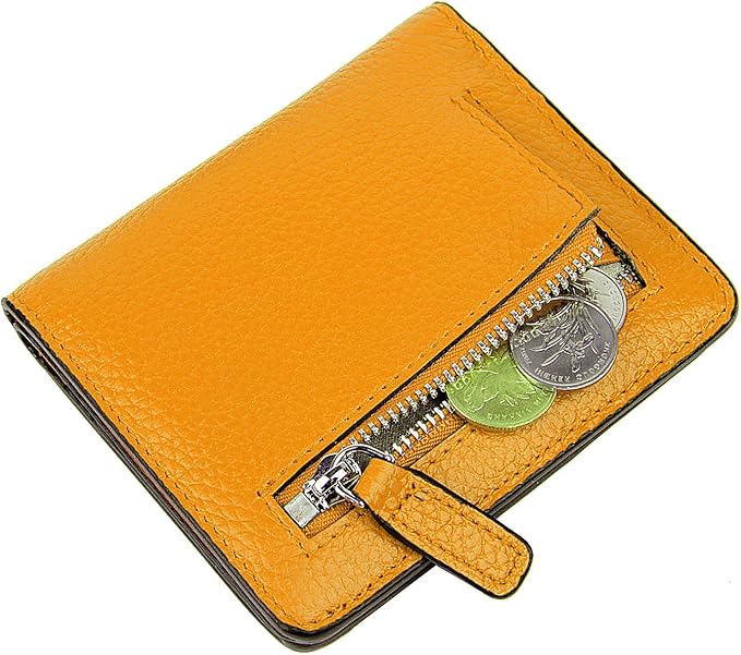 Small Leather Wallet for Women, Ladies Credit Card Holder RFID Blocking Women's Mini Bifold Pocket Purse - Image 6