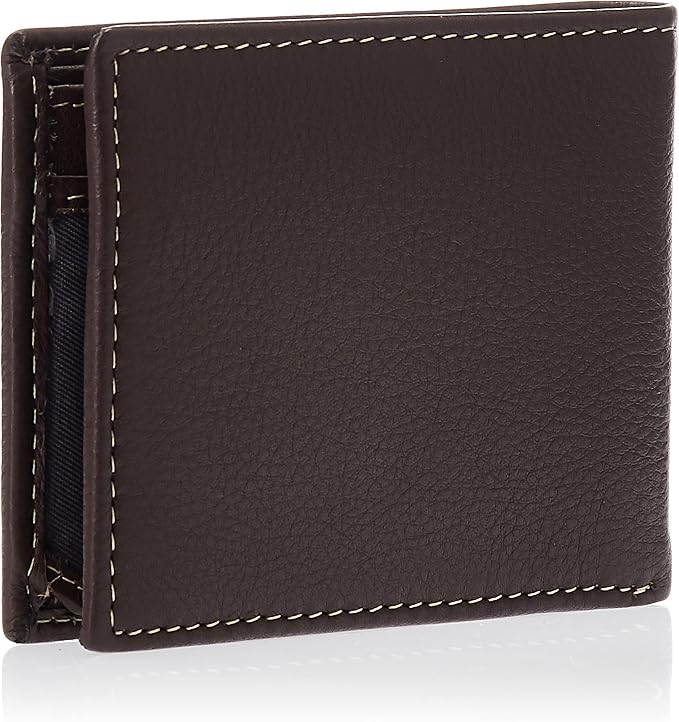 Timberland Men's Wellington Leather Rfid Bifold Commuter Security Wallet, brown, One Size - Image 2