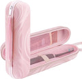 Dual Electric Toothbrush Case, Portable Bag for Travelling, Large Toothbrush Case Holder Compatible with AquaSonic, Sumkyle, Oral-B iO Series, Philips Sonicare (Pink) by TOCCOOL