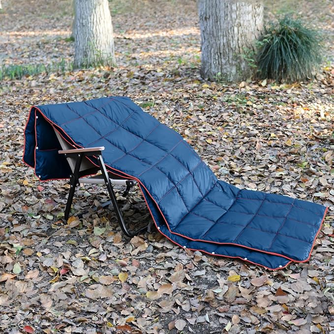 Camping Blanket,Lightweight Puffy Blanket Packable Down Alternative Throw Blanket Waterproof Windproof for Outdoors, Travel, Beach, Airplane, Hiking - Image 7