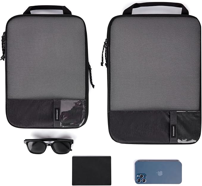 BAGSMART Compression Packing Cubes for Travel Essentials | 14 Set /6 Set /4 Set/2 Set, Lightweight, Durable - Image 6