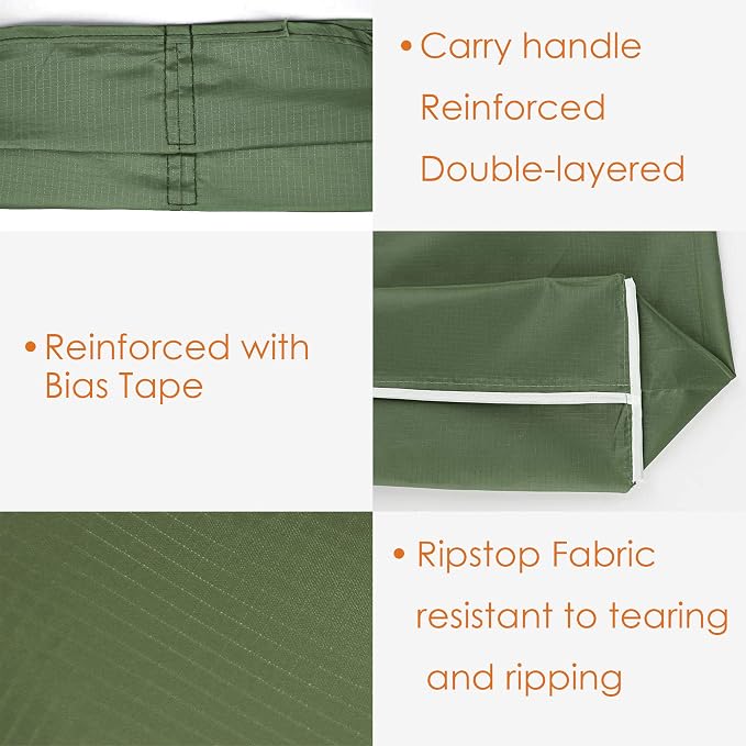 BeeGreen Green Reusable Grocery Bags Wholesale Green Reusable Kitchen Bags Bulk Foldable-Machine Washable with Zipper Storage Pouch 20 Packs - Image 4