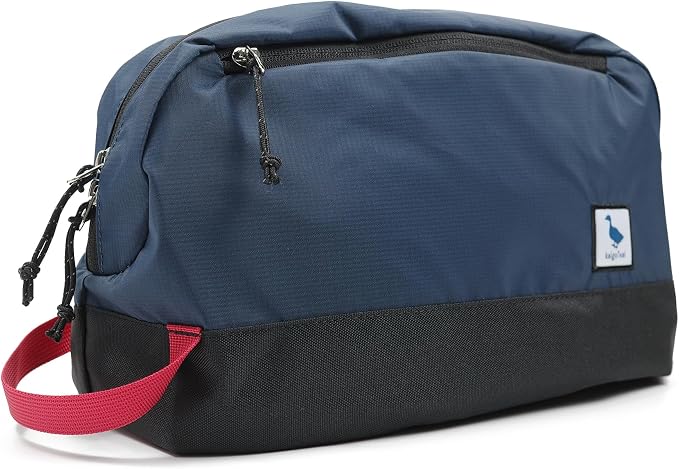 Travel Toiletry Bag 5L, Compact Travel Organizer with Waterproof TPU Wet/Dry Compartment by KalgoTeal