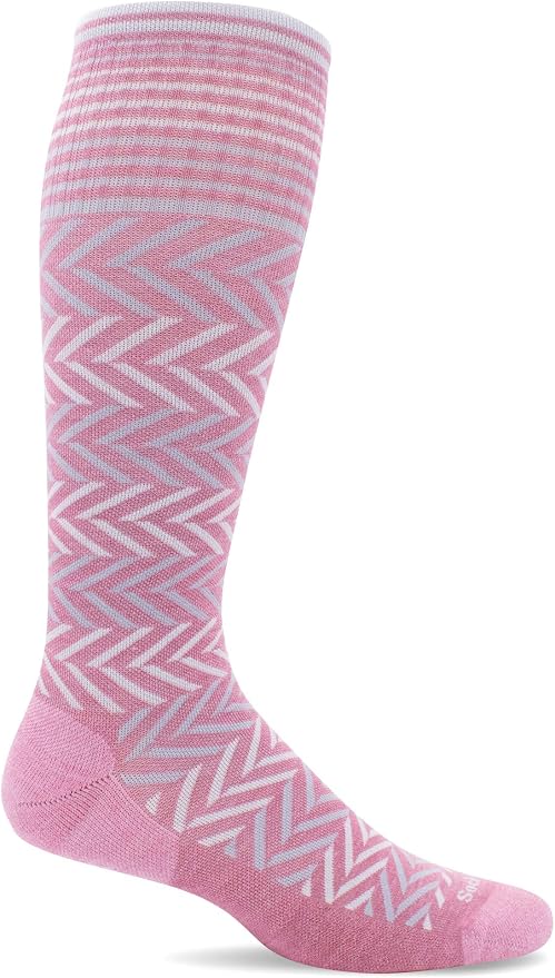 Sockwell Women's Chevron Moderate Graduated Compression Sock by Sockwell