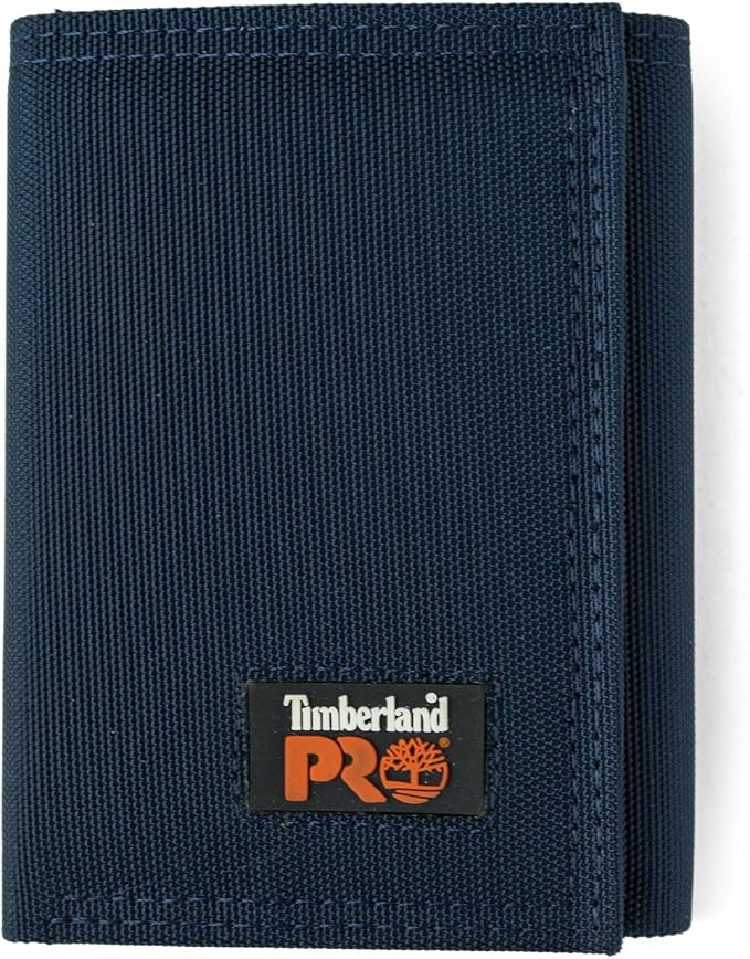 Timberland PRO Men's Cordura Nylon RFID Trifold Wallet with ID Window by TimberlandPRO