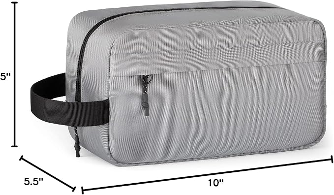 Vorspack Water Resistant Travel Toiletry Bag for Men Women | Travel Bag for Toiletries, Large Capacity, Organized Compartment, Travel Essentials, Suitable for Shaving, Makeup, Cosmetics - Image 8