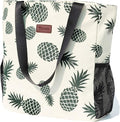 ESVAN Original Floral Water Resistant Large Tote Bag Shoulder Bag for Gym Beach Travel Daily Bags Upgraded by ESVAN