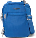 Baggallini Securtex® Anti-theft Mini Everything Crossbody Bag, 6.3"x8.25" Rfid, Locking Zippers & Cut-resistant Strap by baggallini