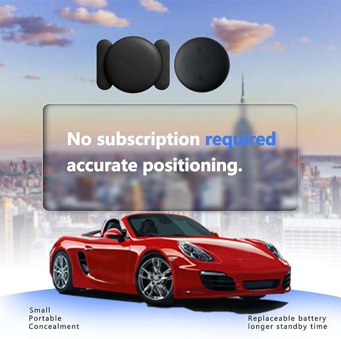 Super Magnetic! 360 Days of Battery Life! Apple Find My Subscription-Free GPS Car Locator - Waterproof and Drop-Proof, Stealth Tracking, 1 Year Only Replacement Not Repair - Image 2