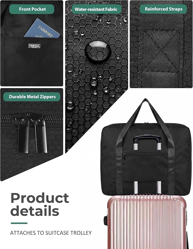 For Frontier Airlines Personal Item Bag 18x14x8 Travel Duffel Bag Carry on | Airline-Approved, Carry on Luggage, Fits Underseat & Overhead Bin, Save On Check-in Fees, Water-resistant, Tear-resistant - Image 5